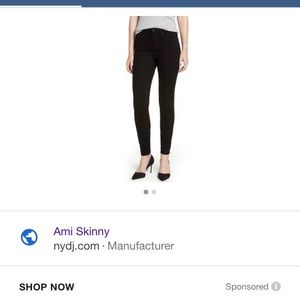 NYDJ skinny ankle Ami jeans